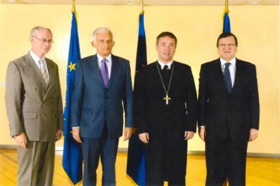 Miloš Klátik tagte mit EU Vertreter